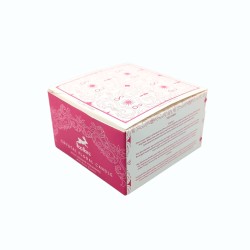 Vela Mágica con Flores y Gemas Hop Hare - Los Amantes - Vela Cera de Soja hecha a mano - 8,8x5cm