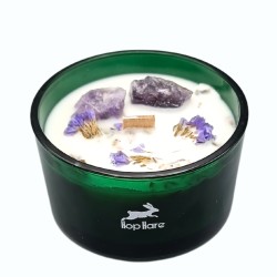 Bougie Magique avec Fleurs et Gemmes Hop Hare -...