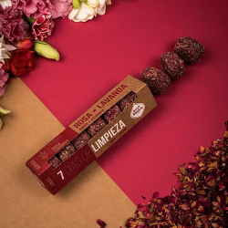 Pastillas Defumación Activada 7 días Rosa Lavanda - Amor - Sagrada Madre - Pastillas 7 Días de Limpieza