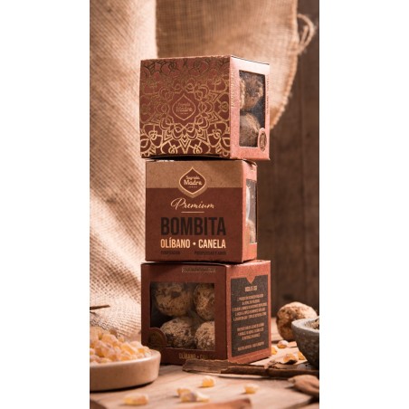 Premium Cannella Olibanum Bombitas - Purificazione Prosperità e Amore - 8 unità - Santa Madre