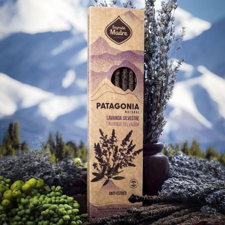 Incienso Natural Patagonia Lavanda Silvestre - Anti Estrés - Sagrada Madre