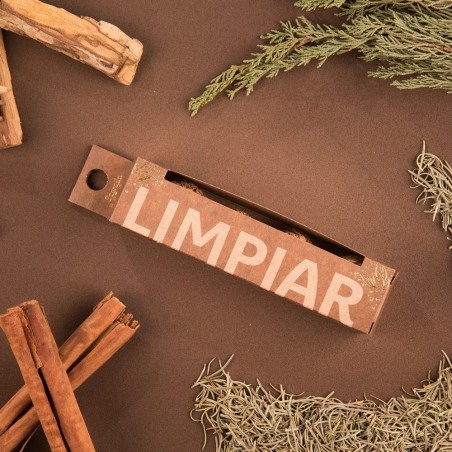Bombitas Herbales Limpiar - Canela, Palo Santo, Romero y Cedro - Sagrada Madre - 4 bombitas