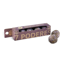 Bombitas Herbales 7 Poderes - Lavanda, Ruda, Laurel, Eucalipto, Hierba Buena, Inca Yuyo y Cedro - Sagrada Madre - 4 bombitas