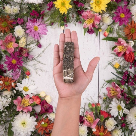 SAHUMITO SAGRADA MADRE - COPAL - PROTECTOR ENÉRGETICO - HIERBAS Y RESINAS NATURALES - HECHO A MANO