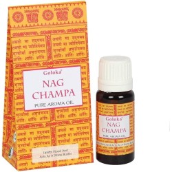 Huile Aromatique Nag Champa Essence - GOLOKA -...