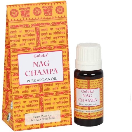 Olio aromatico Nag Champa Essence - GOLOKA - 10ml