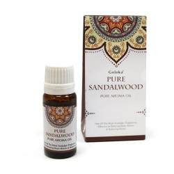 Huile de Santal Pure Goloka - Huile Aromatique...