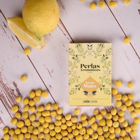 PERLAS AROMÁTICAS LIMÓN - LEMON - SAGRADA MADRE