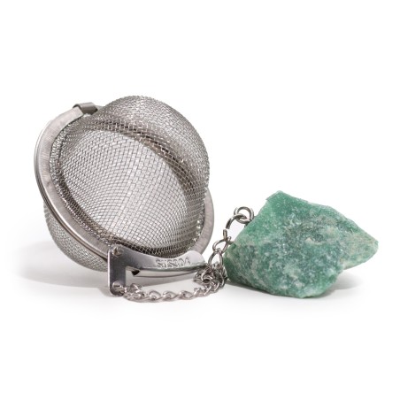Colador de té de piedras preciosas - Aventurina verde - Prosperidad