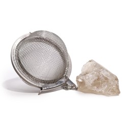 Colador de té de piedras preciosas - Cuarzo ahumado - Intuición
