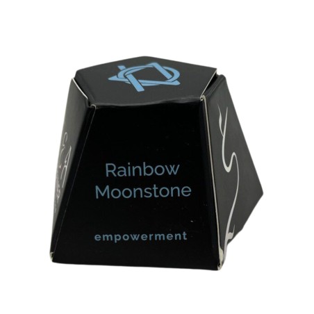 Colador de té de piedras preciosas - Piedra Lunar Arcoiris - Rainbow Moonstone - Empoderamiento
