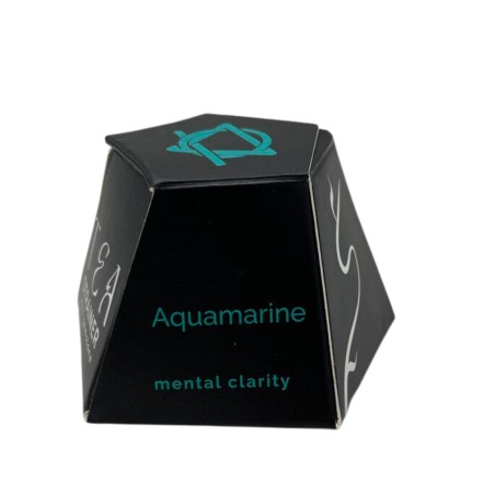 Colador de té de piedras preciosas - Aguamarina - Claridad Mental