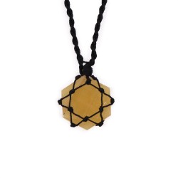 Colgante hexagonal de piedras preciosas...