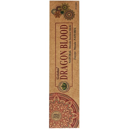 Bio Weihrauch GOLOKA Drachenblut - Drachenblut - Natürlicher Masala Weihrauch - 1 Packung à 15gr