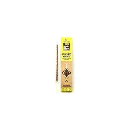 Encens Sahumerio Palo Santo d’Amazonie - Esprits mystiques - Fait à la main - 8 baguettes - Aura Nettoyage et équilibre