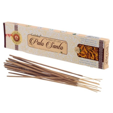 GOLOKA Encens Palo Santo Parfum Naturel - Arbre de Vie - Arbre de Vie - 1 paquet de 15gr