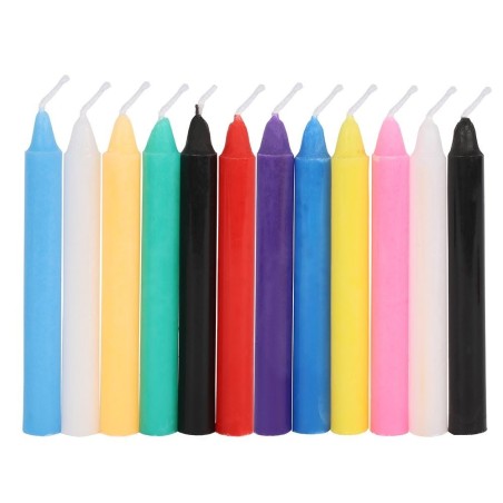 VELAS MAGICAS - MAGIC SPELL CANDLES - PAQUETE 12 VELAS VARIOS COLORES - SPIRIT OF EQUINOX