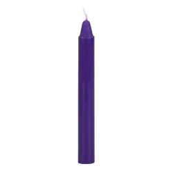 VELAS MAGICAS - MAGIC SPELL CANDLES - PROSPERITY - PROSPERIDAD - PAQUETE 12 VELAS MORADAS - SPIRIT OF EQUINOX