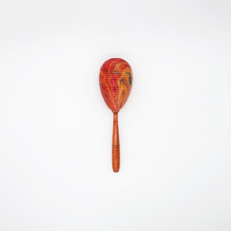 Maracas Sonajero - Simple - Instrumentos Musicales de Madera - Hecho a mano en Indonesia