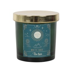 BOUGIE TAROT SOLEIL BLANC SAUGE - TAROT LE...