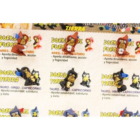 Schutzgoblins - Feuer, Erde, Luft oder Wasser - Preis pro Kobold - Amulette