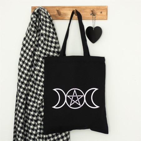 Bolso de Tela Triple Luna - 40x35cm - Spirit of Equinox