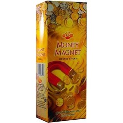 Incense SAC Money Magnet - Set of 6 hexagonal...