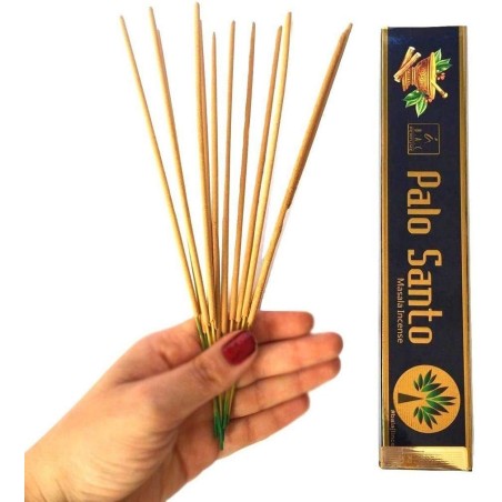 BALAJI Incienso Palo Santo - Masala Incense - 1 cajetilla de 15gr