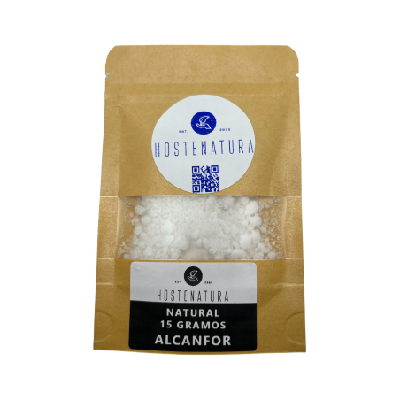 ALCANFOR NATURAL GENUINO Incienso | Puro 100% Natural y Auténtico | Cinnamomum Camphora | Bolsita de 15gr.