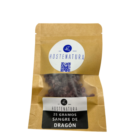 DRAGON’S BLOOD Résine d’encens |100% authentique | Encens et sang de dragon | Sachet de 25gr.