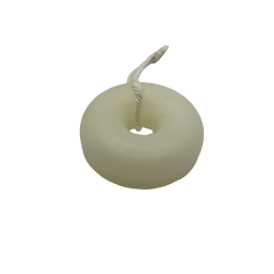 Champú Sólido para Cabello Normal en forma de Rosquilla | Artesano, Ecológico y Natural | Menta y Árbol de Té | 80gr.