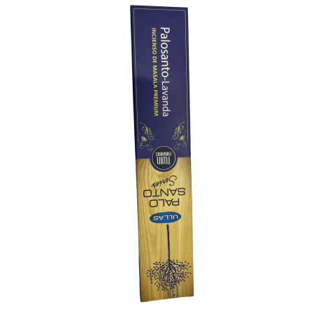 Kadzidła Palo Santo i Lawenda - Seria Ullas Palo Santo - 1 opakowanie 15gr - Premium Kadzidło Masala Indie