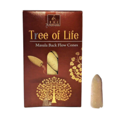 BALAJI Räucherkegel Reflux Baum des Lebens -...