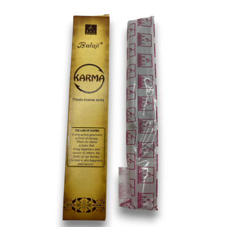 Kadzidło BALAJI Karma - Kadzidło Masala - 1 opakowanie 15gr
