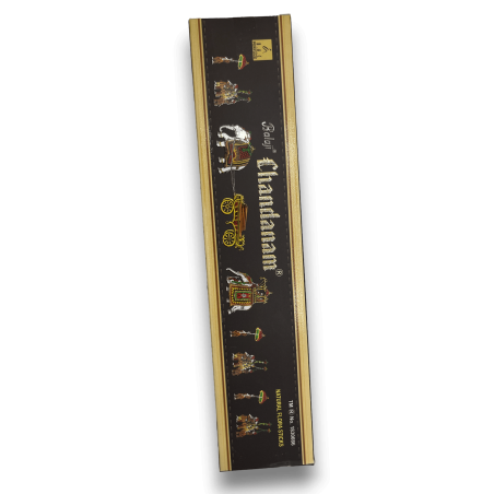 BALAJI Incienso Chandanam Sandalo Floral - Natural Flora Sticks - 1 cajetilla de 25gr.