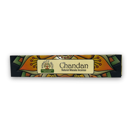Namaste India Chandan Wierook - Traditionele Indiase Agarbathi - Natuurlijke Masala Mandala- Handgemaakt