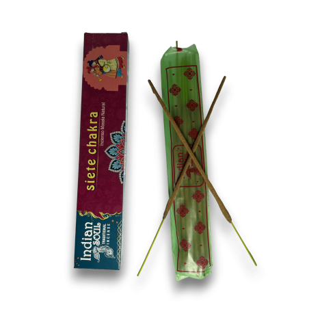 Encens Set Chakra Indian Soul - Índia Tradicional Incense - 15 grams.