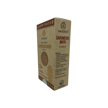 Mayan Incense Magic Spheres Cinnamon - Positive Thinking and Harmony - OMTIRTH Bombitas