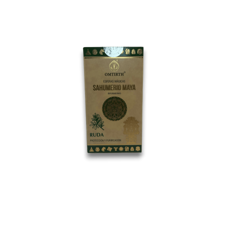Mayan Sahumerio Magical Spheres Ruda - Protectie si Purificare - OMTIRTH Bombitas
