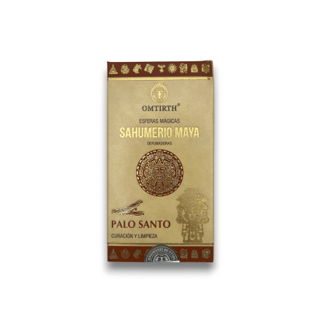 Maya Räucherstäbchen Sphären Magic Palo Santo - Heilung und Reinigung - OMTIRTH Bombitas