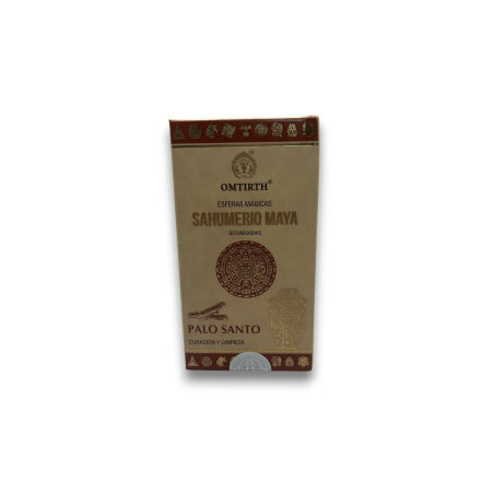 Mayan Sahumerio Magical Spheres Palo Santo - Vindecare și curățare - OMTIRTH Bombitas