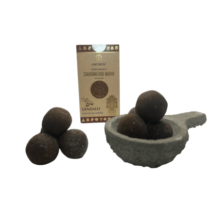 Mayan Sahumerio Magical Spheres Lemn de santal - Download Bad Energy - OMTIRTH Bombitas