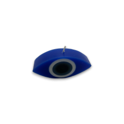 Vela Ojo Turco contra el Mal de Ojo y Energías Negativas - 10x5x2,5cm - HOSTENATURA