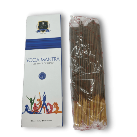 Encens Alaukik Ioga Mantra - Iog Mantra - Paquet Gran 90gr - 55-65 varetes - Fet a Índia