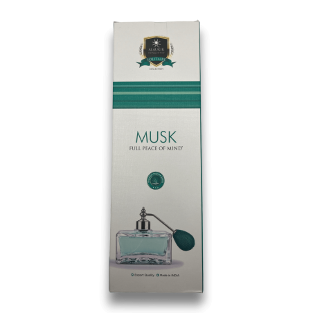 Alaukik Musk Wierook - Musk - Grootverpakking 90gr - 55-65 stokjes - Gemaakt in India