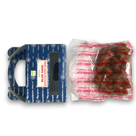 SATYA Conos de Reflujo Blue Sage - Blackflow Dhoop Cones - Cajita de 24 conos