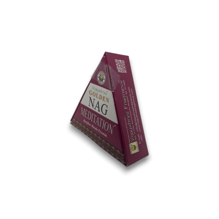 GOLDEN NAG Reflux Cones Meditation - Blackflow Räucherkegel - 10 Kegel