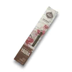Incienso Sahumerio Artesanal Yagra Rosa Vainilla Sagrada Madre - 6 Varillas Premium