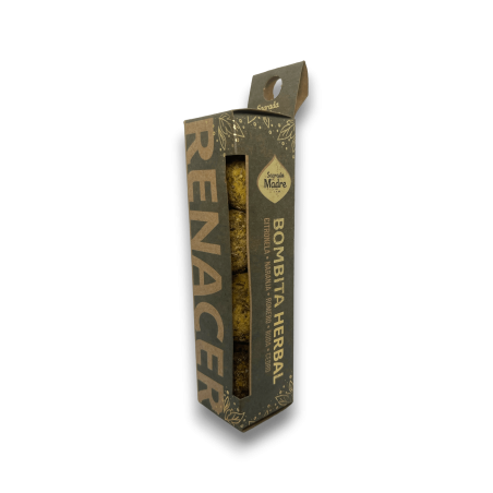 Renacer Sagrada Madre Herbal Bombs - Citronela, Laranja, Alecrim, Arruda e Cedro - 4 bombas