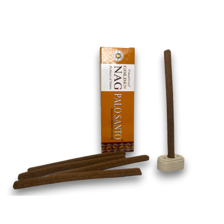 GOLDEN NAG Dhoop Palo Santo Incense - Masala Dhoop Sticks - 1 pack of 10 bars